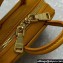 Miu Miu Leather micro bag 5NR036 Cognac 2024