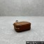 Miu Miu Leather micro bag 5NR036 Brown 2024