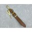 Miu Miu Leather key ring trick 5TT176 Cognac 2024