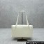 Jil Sander Goji Pillow Small Bag White