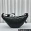 Lemaire Large Croissant Shoulder Bag 8820 Black