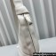 Lemaire Large Croissant Shoulder Bag 8820 White