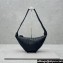 Lemaire Medium Croissant Shoulder Bag 8820 Black
