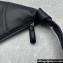 Lemaire Medium Croissant Shoulder Bag 8820 Black
