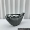 Lemaire Small Croissant grain leather Shoulder Bag 8820 Gray