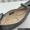 Lemaire Small Croissant grain leather Shoulder Bag 8820 Gray