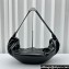 Lemaire Large Croissant Soft Calfskin Shoulder Bag 8820 Black