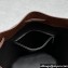 The Row Belvedere leather shoulder bag Brown