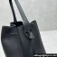 The Row Belvedere leather shoulder bag Black
