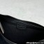 The Row Half Moon Bag in Grained leather Black