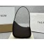 The Row Half Moon Bag in Smooth leather Coffee