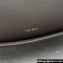 The Row Half Moon Bag in Smooth leather Coffee