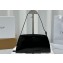 The Row Dalia shiny kid leather shoulder bag Black