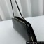The Row Dalia shiny kid leather shoulder bag Black