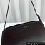 The Row Dalia shiny kid leather shoulder bag Dark Gray