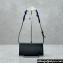 Miu Miu Leather wallet with leather and cord shoulder strap 5MT025 Black 2024