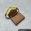 Miu Miu Leather wallet with leather and cord shoulder strap 5MT024 Cognac 2024