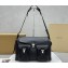 Lemaire Medium Gear Messenger Bag 8805 Black