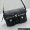 Lemaire Medium Gear Messenger Bag 8805 Black