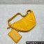 Lemaire Large Croissant Shoulder Bag 8820 Yellow
