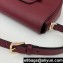 Gucci Horsebit 1955 small shoulder bag Red textured leather 815205 2024  