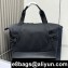 Prada Re-Nylon and leather duffel bag  Black 2VC040B 2024
