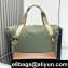 Prada Re-Nylon and leather duffel bag  Military 2VC040B 2024