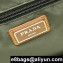 Prada Re-Nylon and leather duffel bag  Military 2VC040B 2024
