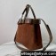 Prada Medium Buckle suede bag with belt 1BA434 2024
