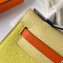 Hermes Mini Pochette Bag In Original Epsom Leather Yellow/Orange/Pink/Green/Red (Full Handmade)