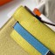 Hermes Mini Pochette Bag In Original Epsom Leather Yellow/Blue/Green/Orange/Fuchsia (Full Handmade)