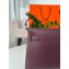 Hermes Kelly Elan Bag In Original Mysore Leather Burgundy 2023(Full Handmade)