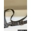 Hermes mini jypsiere bag in swift leather Gray with Silver Hardware (original quality+handmade)