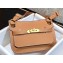 Hermes mini jypsiere bag in swift leather Brown with Gold/Silver Hardware (original quality+handmade)