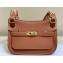 Hermes mini jypsiere bag in swift leather Golden Brown with Gold Hardware (original quality+handmade)