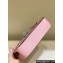 Hermes mini jypsiere bag in swift leather Pink with Silver Hardware (original quality+handmade)