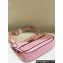 Hermes mini jypsiere bag in swift leather Pink with Silver Hardware (original quality+handmade)