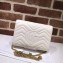 Gucci GG Marmont Matelasse Chevron Mini Bag 474575 White 2017 