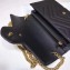 Gucci GG Marmont Matelasse Chevron Mini Bag 474575 Black 2017