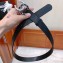 Chanel Pearl and Chain CC Logo Width 3cm Leather Belt