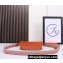 Hermes Mini Evelyne Bag In Original Togo Leather Orange with Gold Hardware (Machine Made)