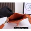 Hermes Mini Evelyne Bag In Original Togo Leather Orange with Gold Hardware (Machine Made)