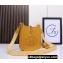 Hermes Mini Evelyne Bag In Original Togo Leather Yellow with Gold/Silver Hardware (Machine Made)