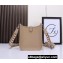Hermes Mini Evelyne Bag In Original Togo Leather Apricot with Silver Hardware (Machine Made)