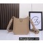 Hermes Mini Evelyne Bag In Original Togo Leather Apricot with Gold Hardware (Machine Made)