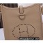 Hermes Mini Evelyne Bag In Original Togo Leather Apricot with Gold Hardware (Machine Made)