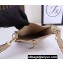Hermes Mini Evelyne Bag In Original Togo Leather Apricot with Gold Hardware (Machine Made)