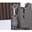 Hermes Mini Evelyne Bag In Original Togo Leather Gray with Silver Hardware (Machine Made)
