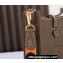Hermes Mini Evelyne Bag In Original Togo Leather Etoupe with Gold Hardware (Machine Made)