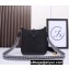 Hermes Mini Evelyne Bag In Original Togo Leather Black with Gold/Silver Hardware (Machine Made)